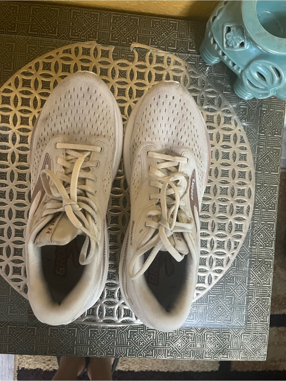 Brooks Women’s Adrenaline 24 Beige Comfort Sneakers